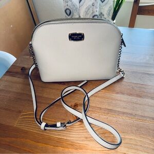 Michael Kors Cream Crossbody Bag